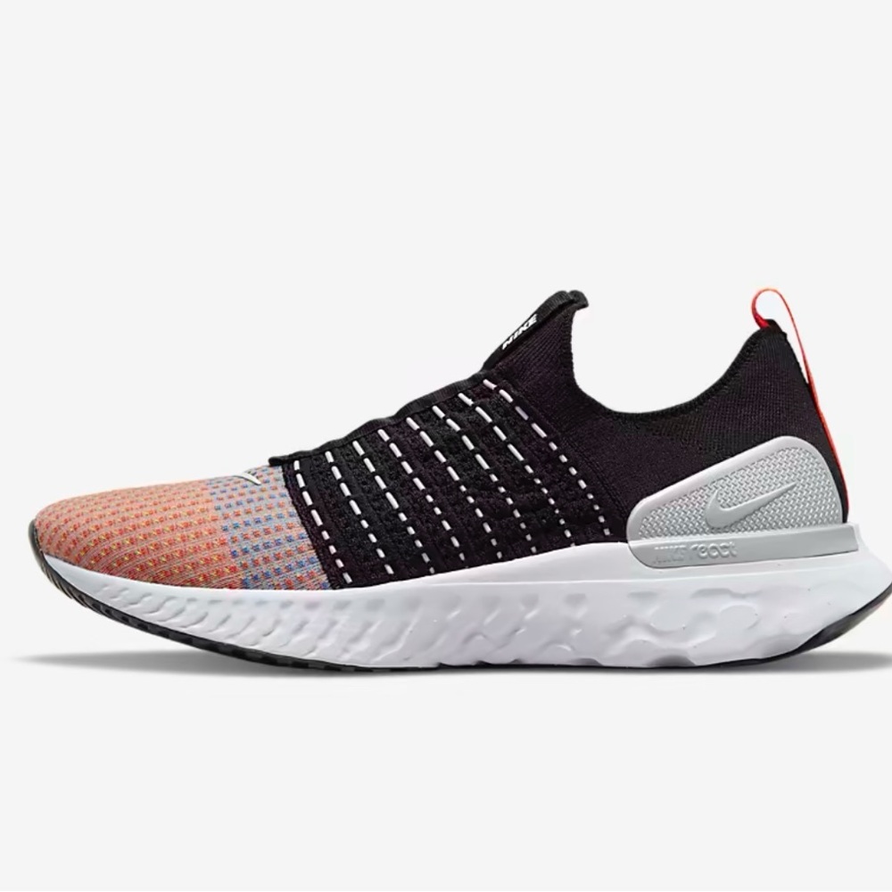 Nike Black and Pink Athletic Sneakers